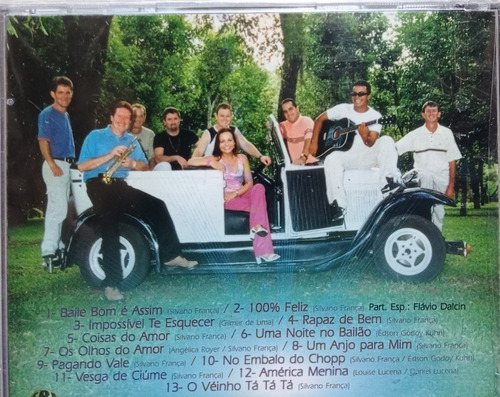 Banda Talismã 100% Feliz Cd Original Lacrado