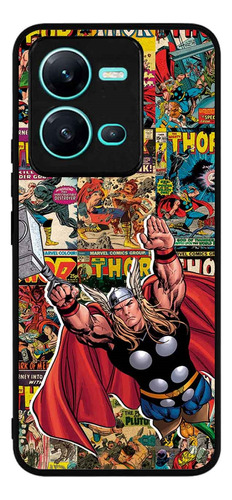 Funda Protector Case Para Vivo V25 5g Thor Marvel