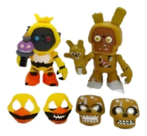 Figuras De Acción Fnaf Five Nights At Freddys Security Breac