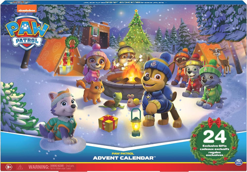 Paw Patrol Set 24 Sorpresas Calendario Adviento 2023