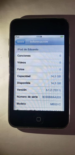 Imagen 2 de 4 de iPod Touch 16gb