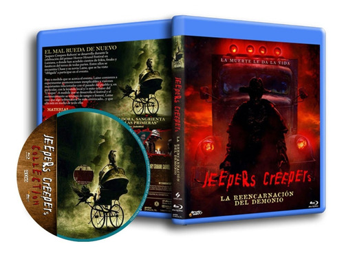 Jeepers Creepers Coleccion Completa 4 Bluray