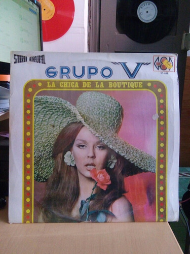 Grupo V La Chica De La Boutique, Vinyl, Lp, Acetato.