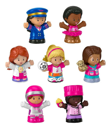 Fisher-price Little People Figuras De La Barbie