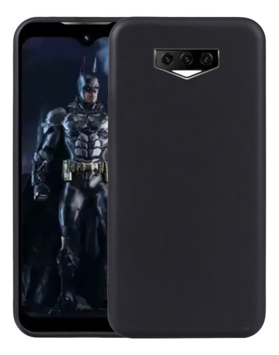 Funda De Teléfono Tpu Negra Para Doogee S89 Pro