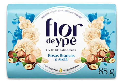 Sabonete Flor De Ypê Barra 85g - Kit Com 36 Sabonetes