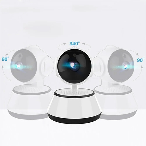 Imagen 6 de 8 de Camara Ip Wifi Alarma Fpv Hd 720p V380 App Sensor Movimiento