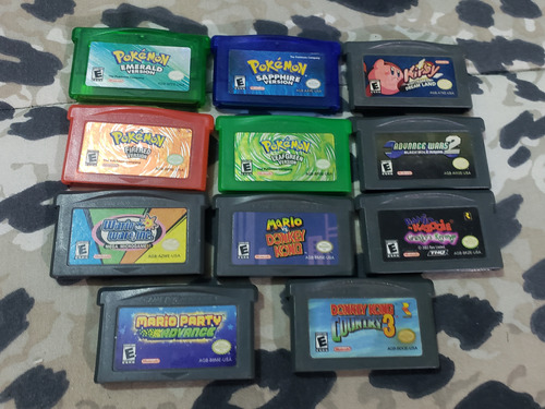 Juegos De Nintendo Game Boy Gameboy Advanced Pokemon Wario