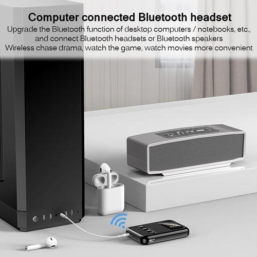 Adaptador 4 En 1 Bluetooth5.0 Digital K6 Transmisor Receptor