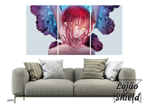 Quadro Anime Nanatsu No Taizai Gowther Pecado Capital Bor | Parcelamento sem juros Quadro Anime Nanatsu No Taizai Gowther Pecado Capital Bor | Parcelamento sem juros