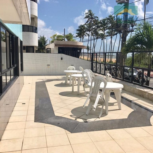 Imagem 7 de 15 de Apartamento Beira Mar Para Venda - Praia Do Cabo Branco - João Pessoa - Pb - Ap0977