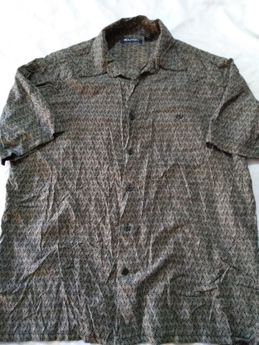 Camisa Puritan Talla M Viscose Rayon (hawaiiana,floreada,pla