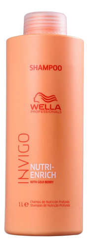 Shampoo Wella Nutrí Enrich Invigo Nutricion Del Cabello 1l 