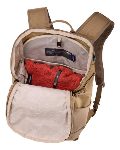 Mochila Trekking Thule Alltrail 18l Bege Com Capa De Chuva