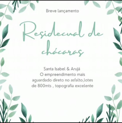 Imagem 13 de 14 de 16- Terrenos 100% Documentados, Arujá-santa Isabel
