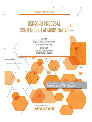 Libro Manual De Derecho Procesal Contencioso-administrati...