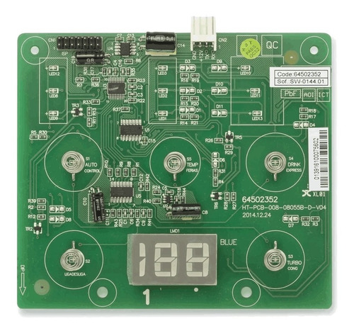 Placa Interface Electrolux Df80 Df80x Dwx51 64502352 Orig