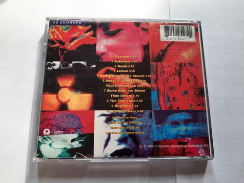 U2 - Zooropa - Cd