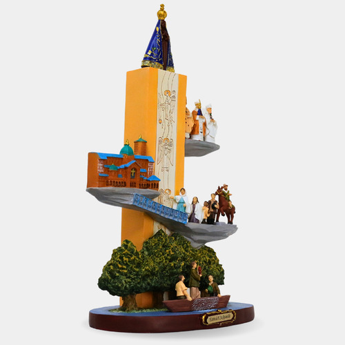 A História De Nossa Senhora Aparecida 40-cm Resina