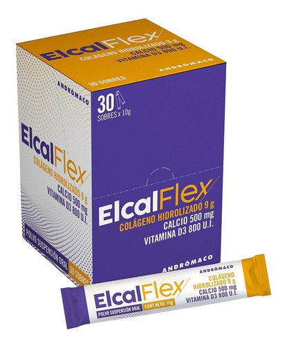 Elcalflex 30 Sobres De 10 Grs.