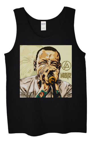 Polera Musculosa Linkin Park Chester Bennin Rock Abominatron