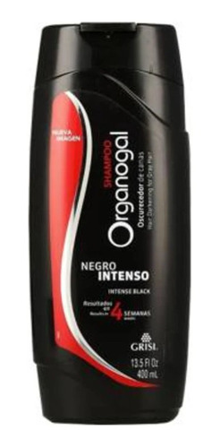 Shampoo Grisi Organogal Negro Intenso 400 Ml