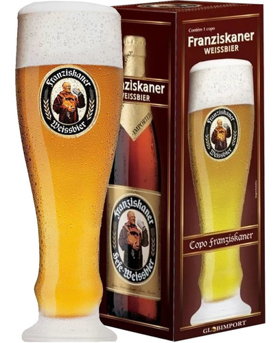 Copo Para Cerveja E Chopp Franziskaner - 500ml Cor Transparente