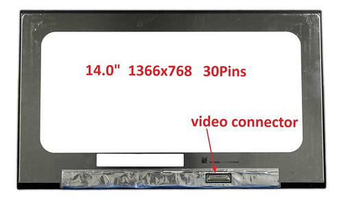 Pantalla Compatible Dell Latitude 14 5400 ,1366*768 No Touch