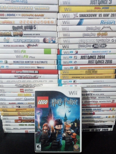 Juegos Para Nintendo Wii Lego Harry Potter Compatible Wii U