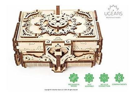 Rectángulo Antiguo Ugears, Modelos 3d Del Tesoro Mecánico, A