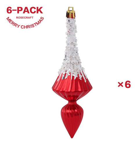 Adornos Colgantes De Navidad 6.3 Pulgadas Inastillables Y Du