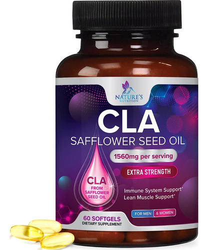 Nature's Nutrition | Cla | 1560mg | 60 Softgels
