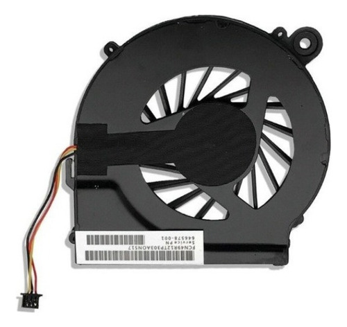 Cooler Interno Para Hp Cq42. G4 1000. G42. G62.  4 Pines