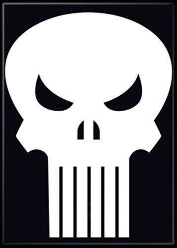 Ata-boy Marvel Comics Punisher Logo 2.5  X 3.5  Magnet For R