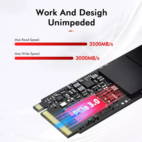 Disco Rígido Huadisk Interno M2 2280 Nvme Ssd 256gb Gen3x4 Original 3000mb/s