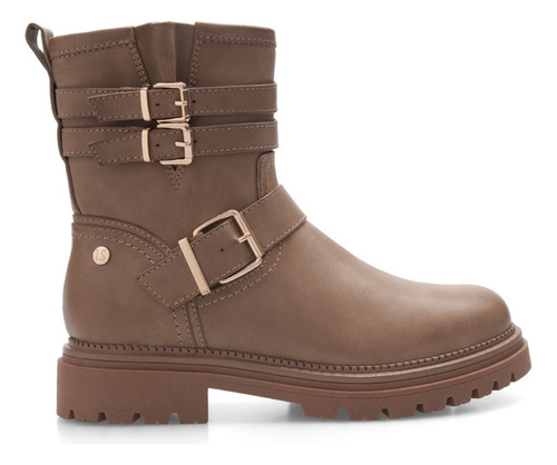 Botas Borcegos Lady Stork Benjamina Cinto Urbanas Mujer