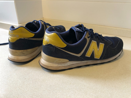 Tênis New Balance 574 Couro - Tam. 44 (12 Us) (Usado)