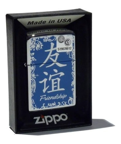 Encendedor Zippo Simolos Chinos  Made In Usa 28936