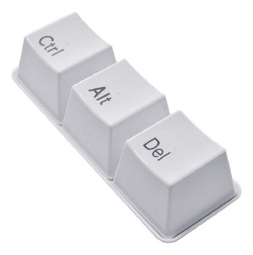 Set De Piqueos Ctrl  Alt  Del Cocina Fiesta Snacks Teclado 