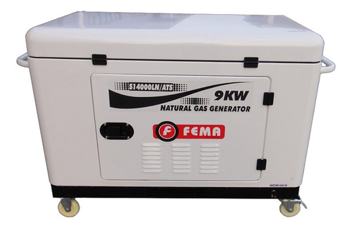 Generador Fema  9 Kw- A Gas Natural- 20hp- Trifasico