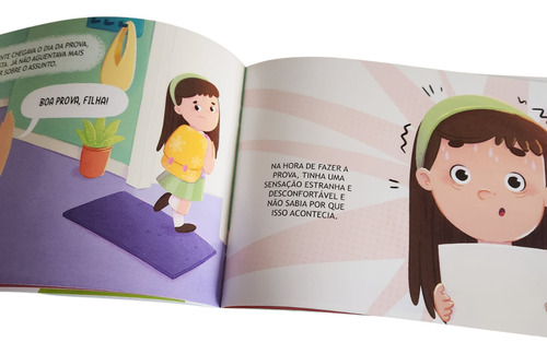 Livro Infantil: Amanhã Tem Prova! Entendendo A Ansiedade De Desempenho | Editora Sinopsys