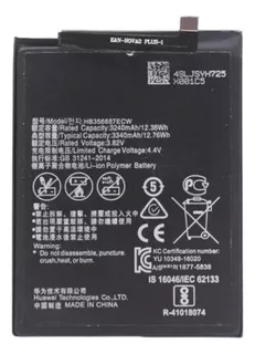 Sobre + Bateria Para Huawei P30 Lite, Mate 10 Lite
