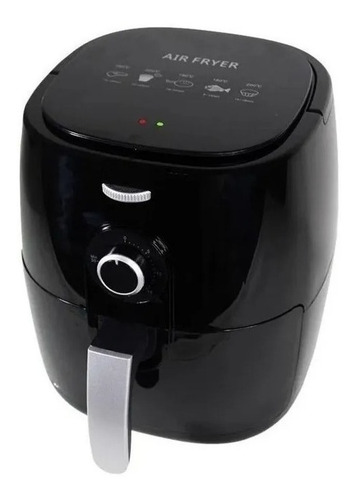 Imagen 2 de 8 de Freidora de aire Air Fryer BW-1012 de 5L color negro 220V