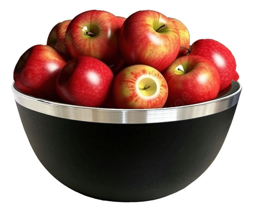 Bowl Ensaladera Frutera Frapera Ctro De Mesa De Ac/inox 24cm