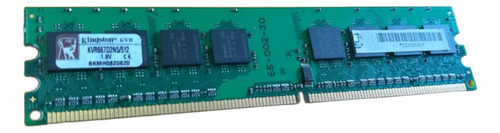 Memoria Ram Ddr2 Kingston Kvr667d2n5 /512 (Usado)