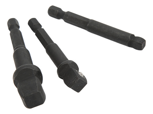 Adaptador De Enchufe Hexagonal 3 Piezas 1/2 In 3/8 In 1/4 In