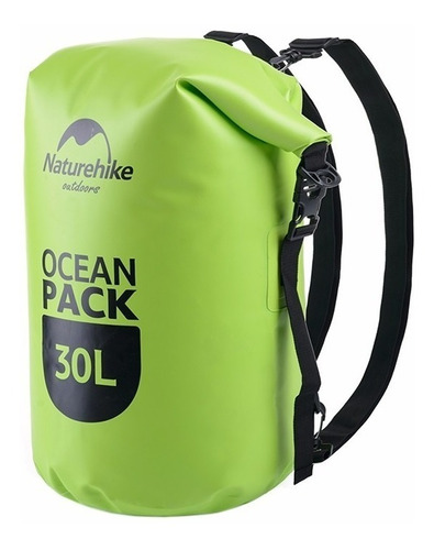 Bolsa Seca Tula Impermeable 30l Doble Correa Naturehike 