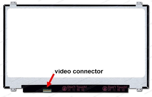 Imagen 1 de 2 de Display Pantalla Led 17.3 Slim Nt173wdm-n11 Hp 17-116dx