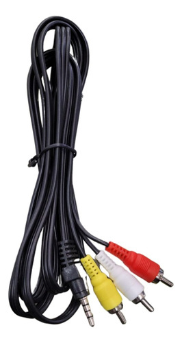 Cable 3 Rca A Plug 3.5 Triple Audio Video