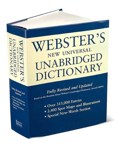 Webster's Unabridged Dictionary Ingles/ingles